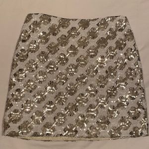 Banana Republic Sequin Skirt 10